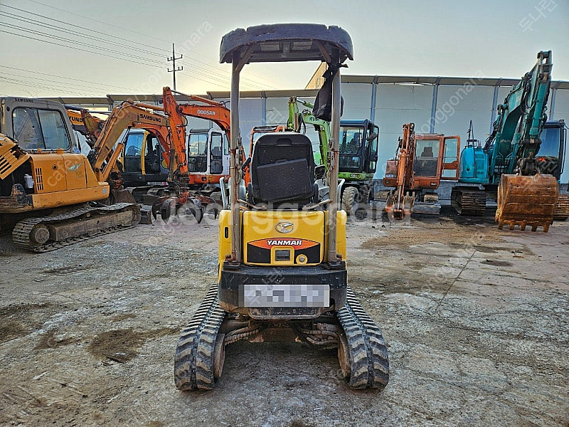 얀마 VIO17 2013년식 버켓3종 1.7톤급 미니 중고굴삭기 미니017--3